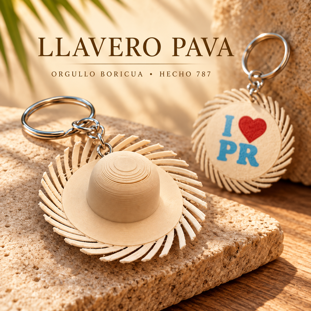 Llavero Pava Puertorriqueña