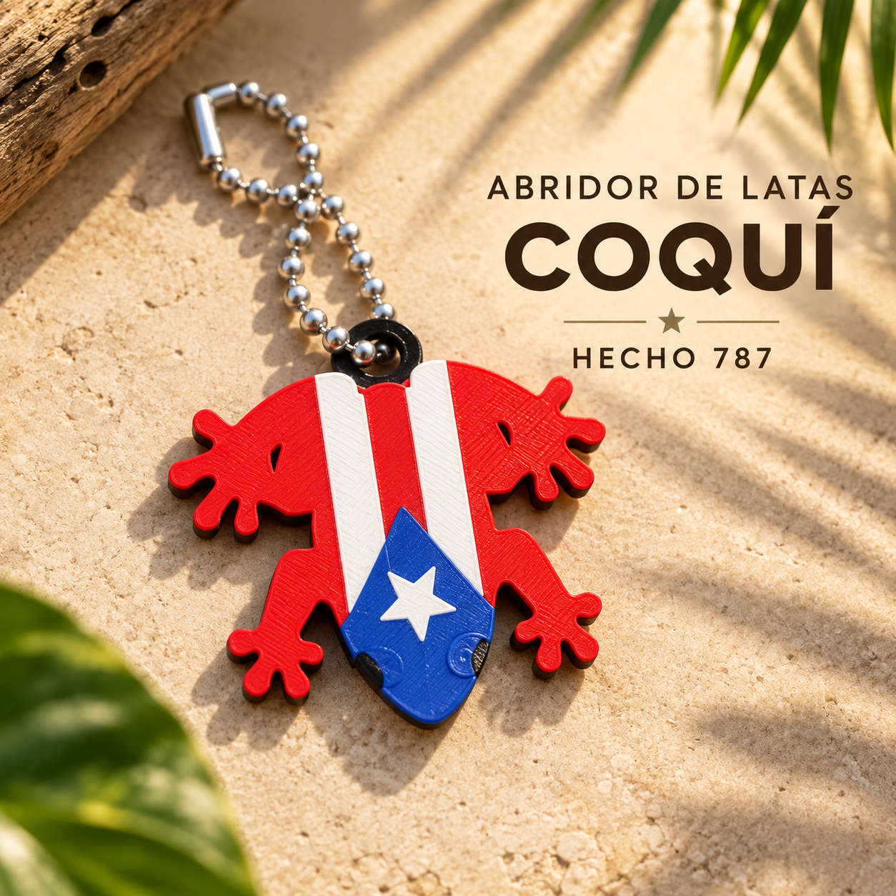 Abridor de Latas Coquí de Puerto Rico